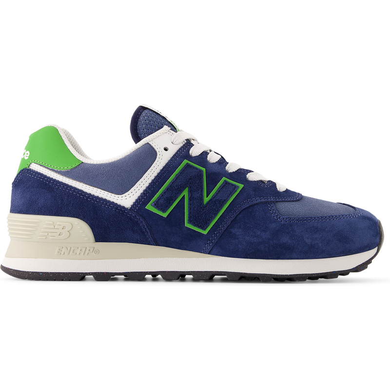 Levně Unisex boty New Balance U574QBL – tmavomodrá