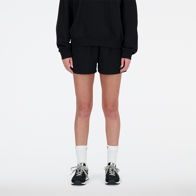 Levně Dámské šortky New Balance WS41500BK – černé
