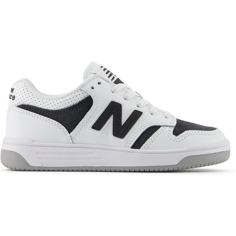 Levně Dětské boty New Balance PSB480VB – bílé