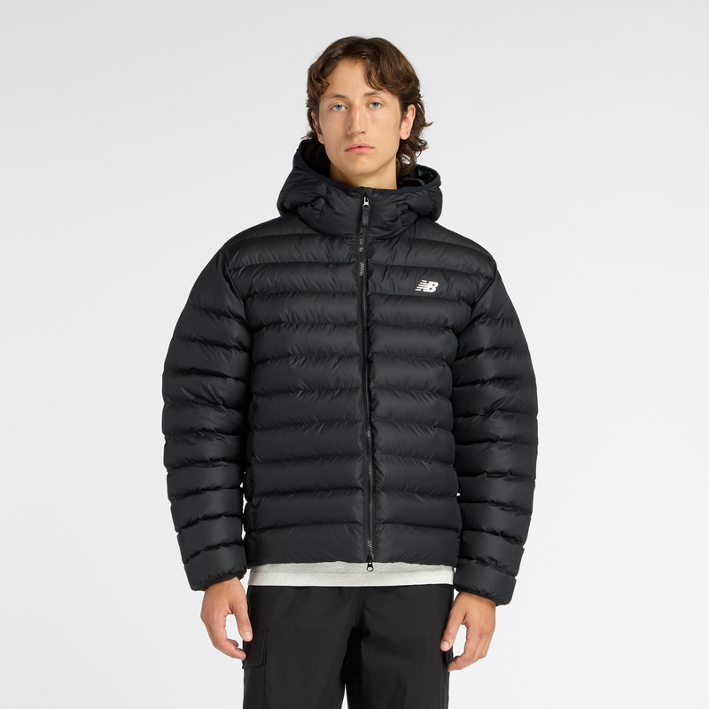 Levně Pánská bunda New Balance MO53500BK – černé
