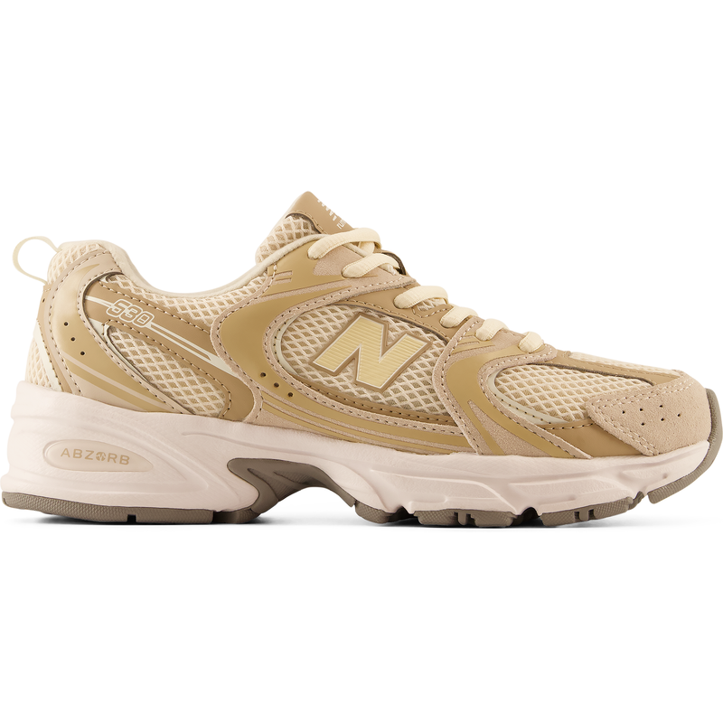 Levně Dětské boty New Balance G5303QO – béžové