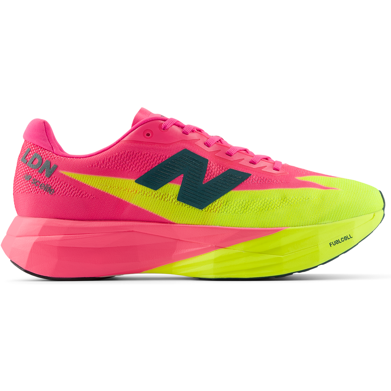 Levně Dámské boty New Balance FuelCell SC Elite V5 TCS London Marathon WRCEL4YX – růžové