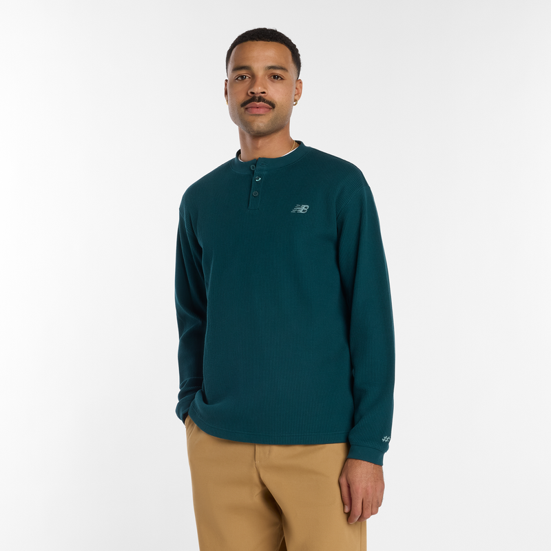 Levně Pánské tričko New Balance Numeric MT51958AAV – zelené