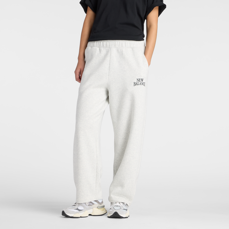 Levně Dámské kalhoty New Balance WB61W1DZAHH – šedé