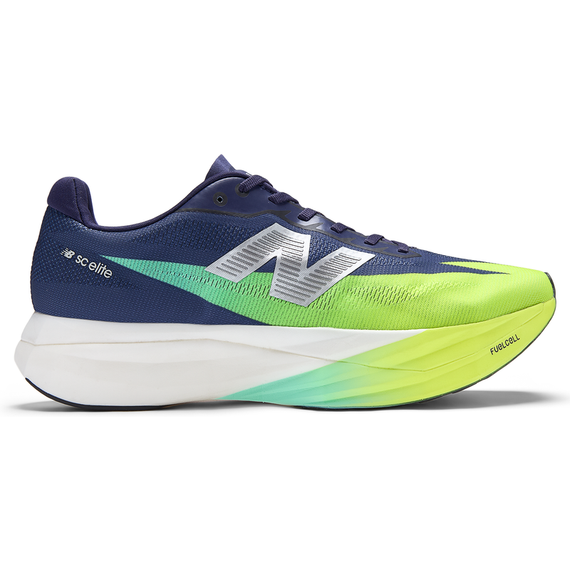 Levně Boty na běhání New Balance FuelCell SC Elite V5 MRCEL79H – tmavomodrá