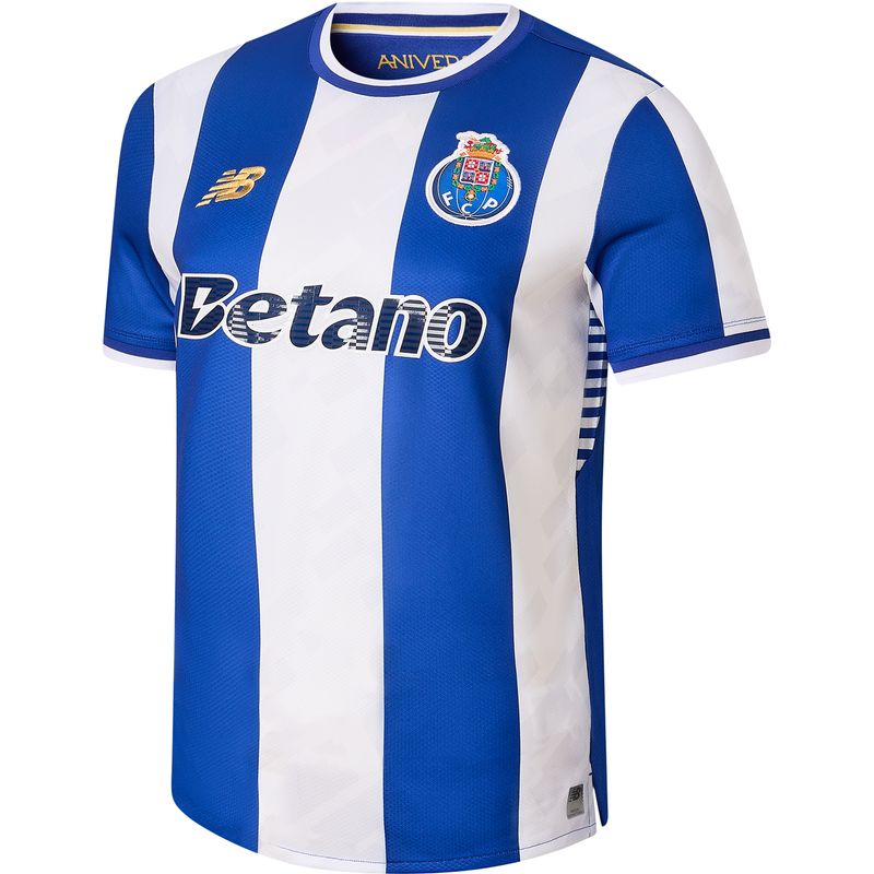 Levně Pánské tričko New Balance FC Porto MT230419HME – modré