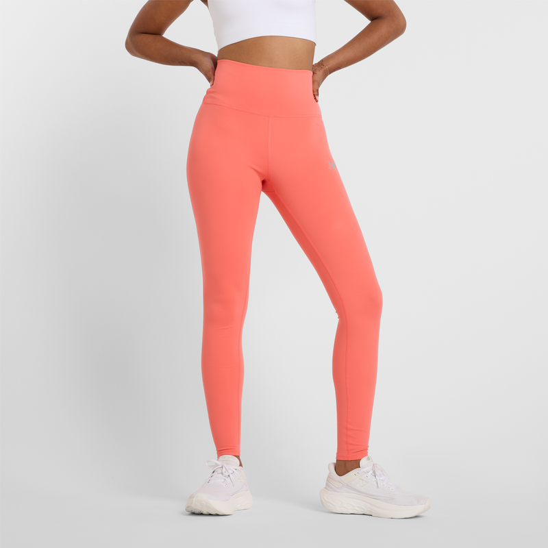 Levně Dámské legíny New Balance WP51126DTR – oranžová