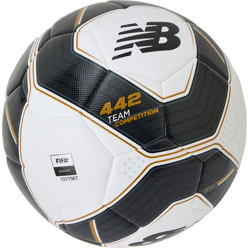 Levně Míč New Balance 442 TEAM COMPETITION FB23059GWLO – bílé