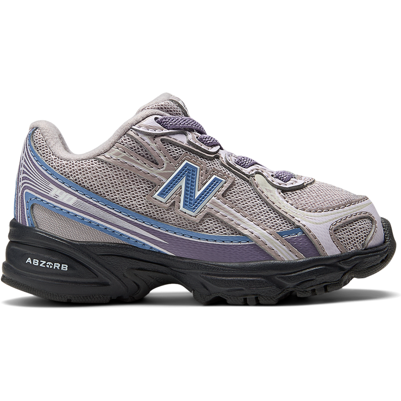 Levně Dětské boty New Balance I7401TU – fialové