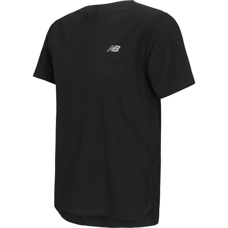 Levně Pánské tričko New Balance MT51208BK – černé