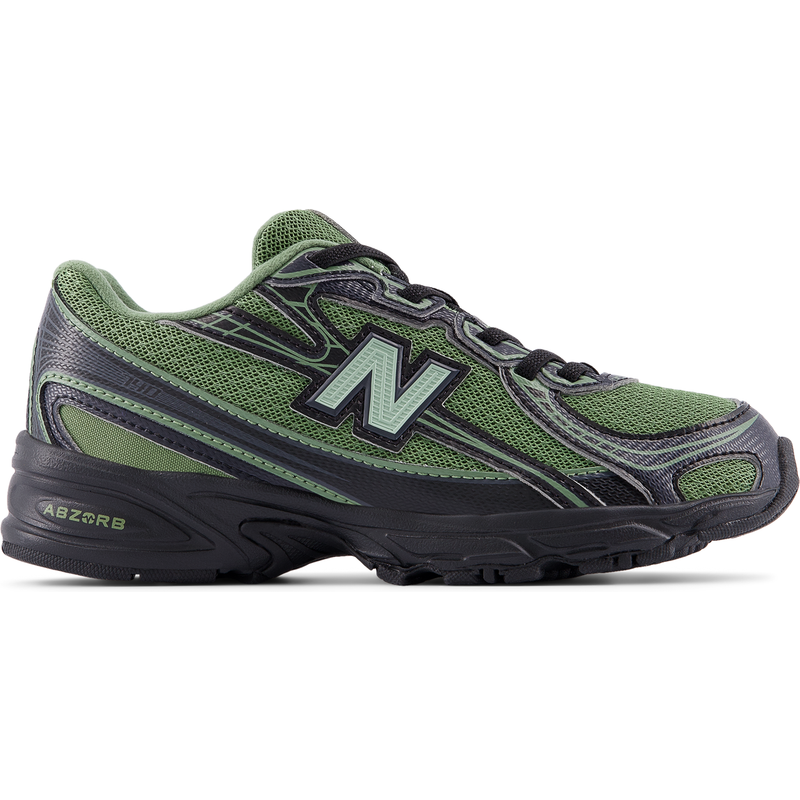 Levně Dětské boty New Balance P7405DS – zelené