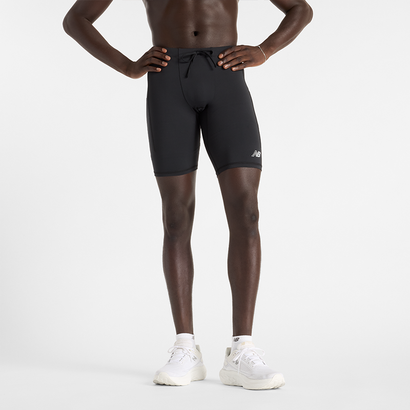 Levně Pánské šortky New Balance MS51271BK – černé