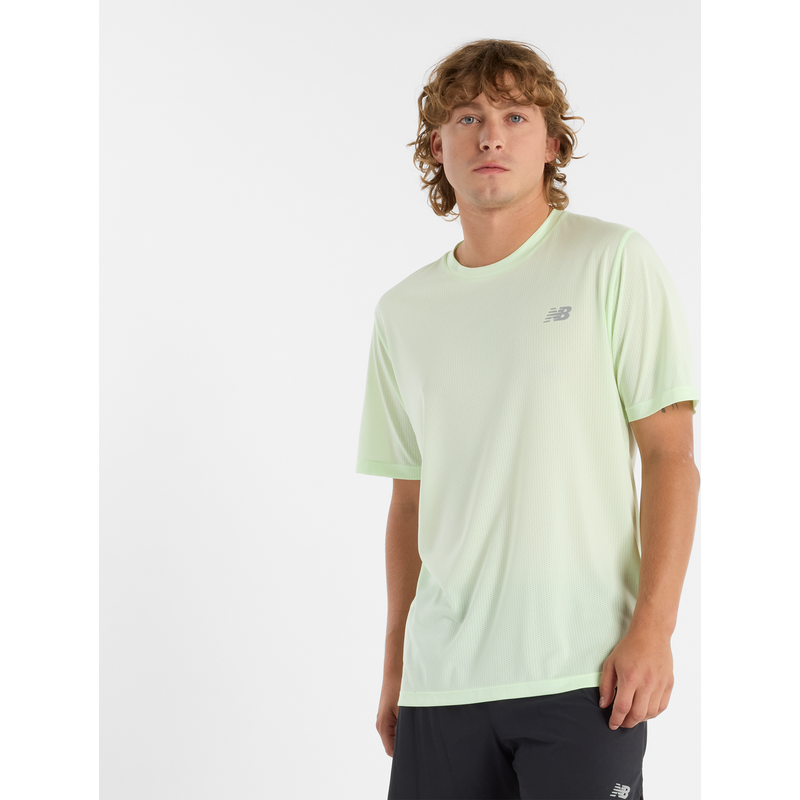 Levně Pánské tričko New Balance MT41253MEW – mátové