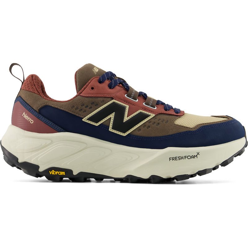 Levně Pánské boty New Balance Fresh Foam X Hierro Trek MHIET5D9 – hnědý