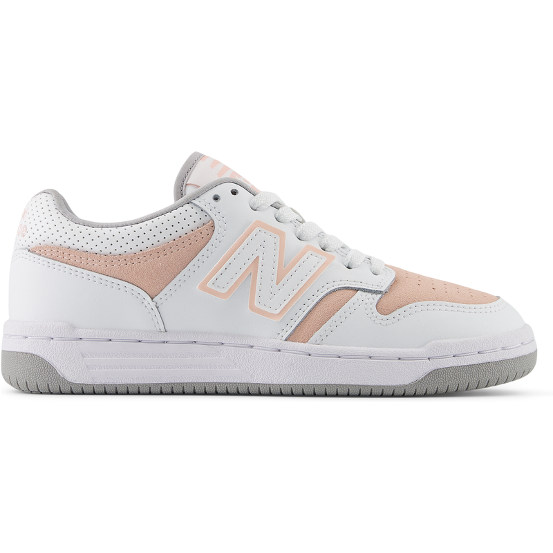 Levně Dětské boty New Balance GSB480VP – bílé