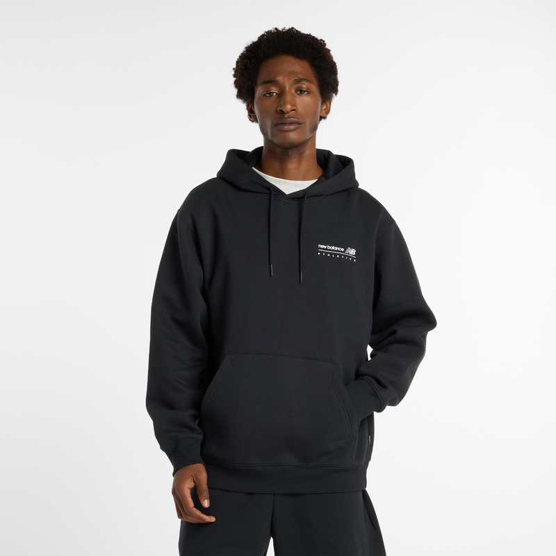 Levně Pánská mikina New Balance MT53528BK – černé