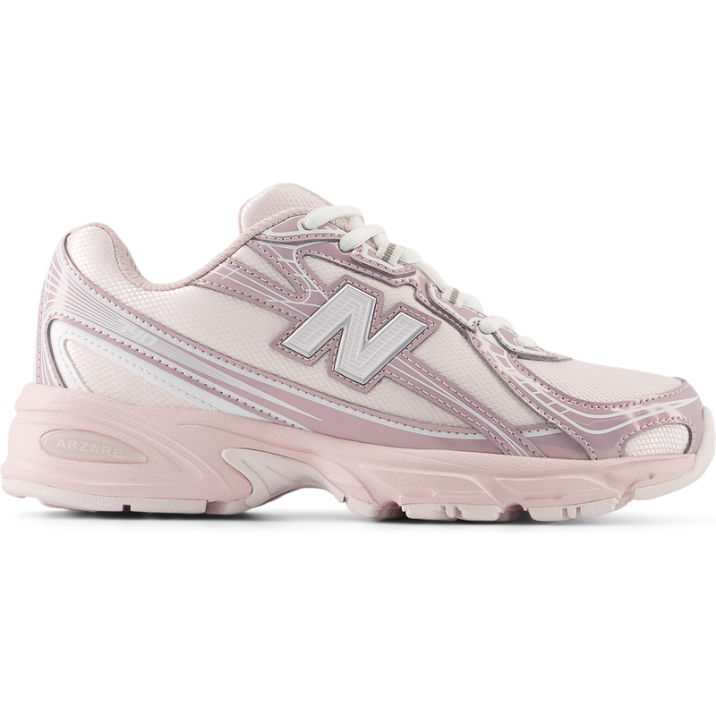 Levně Dětské boty New Balance G7405GL – růžové