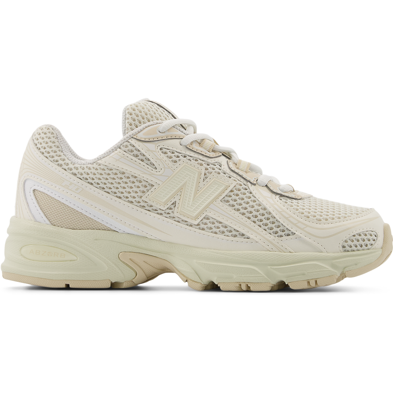 Levně Dětské boty New Balance GR740KP – béžové