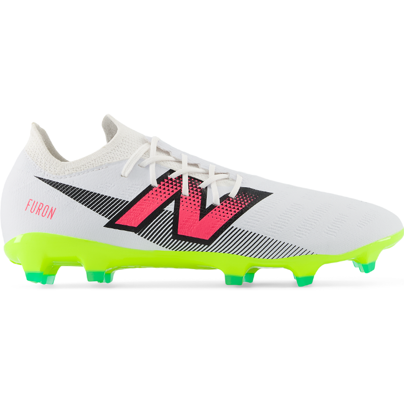 Levně Pánské kopačky New Balance FURON DESTROY FG V7+ SF2FH75 – bílé