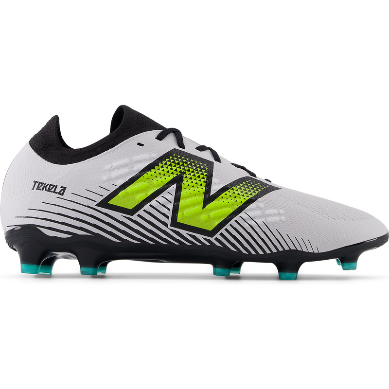 Levně Pánské kopačky New Balance TEKELA MAGIA FG V4+ ST2FLH45 – bílé