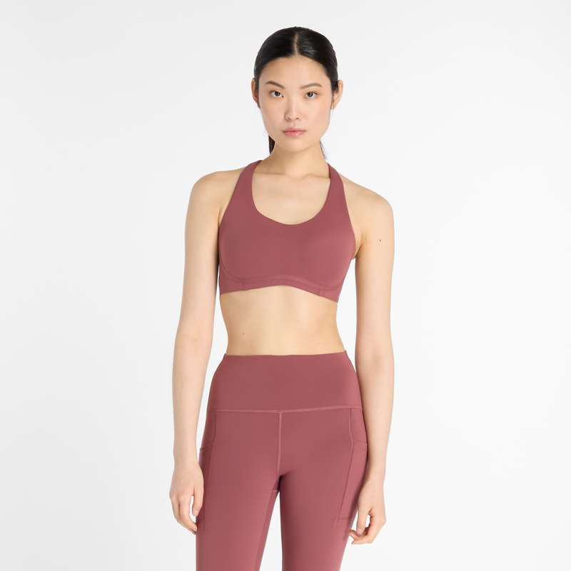 Levně Sportovní podprsenka New Balance WB51052WAD – růžové