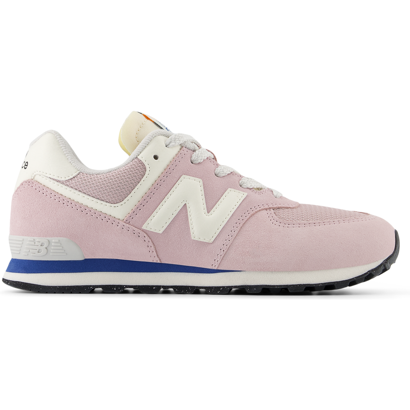 Levně Dětské boty New Balance GC574VPK – růžové
