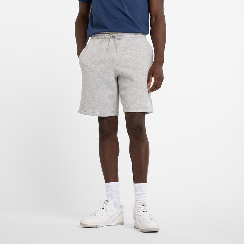 Levně Pánské šortky New Balance MS43903AG – šedé