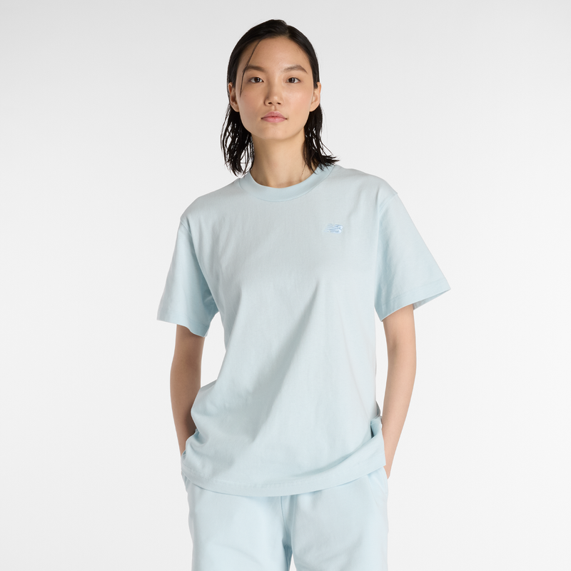 Levně Dámské tričko New Balance WT41501FRL – modré