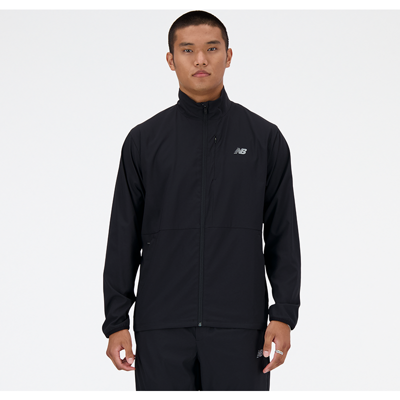 Levně Pánská bunda New Balance MJ41062BK – černé