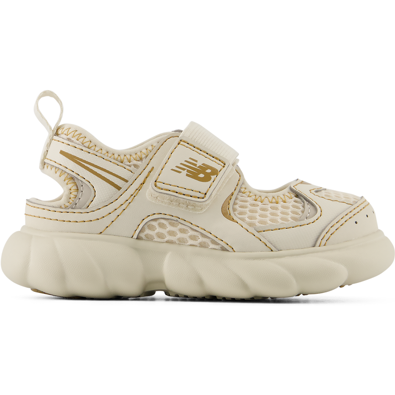 Levně Dětské sandály New Balance I2307SW – béžové