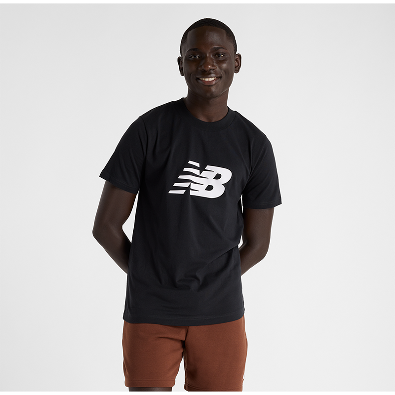 Levně Pánské tričko New Balance MT43906BK – černé
