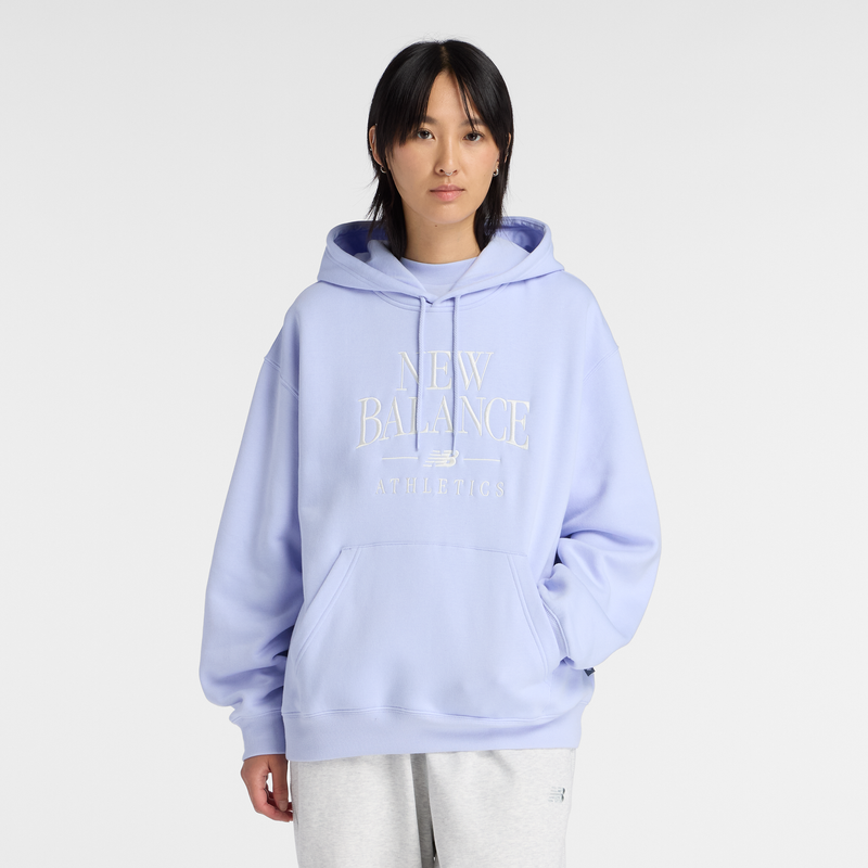 Levně Dámská mikina New Balance WT61U6QSDYK – fialové