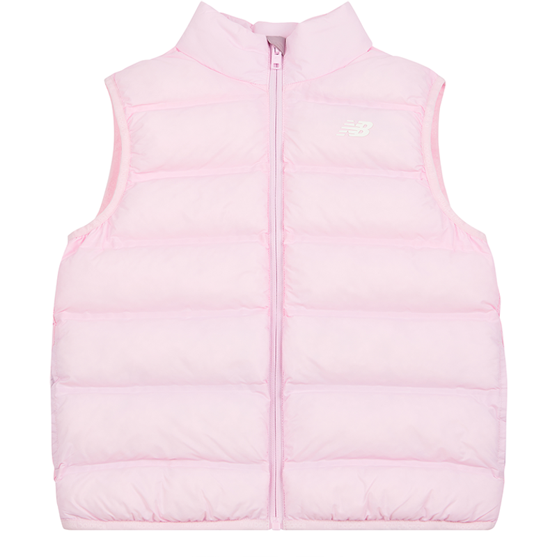 Levně Dětská vesta New Balance LAKG0021LIR – růžové