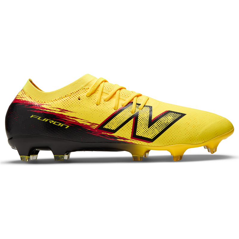 Levně Pánské kopačky New Balance FURON PRO FG V8 UF2F10X – žluté