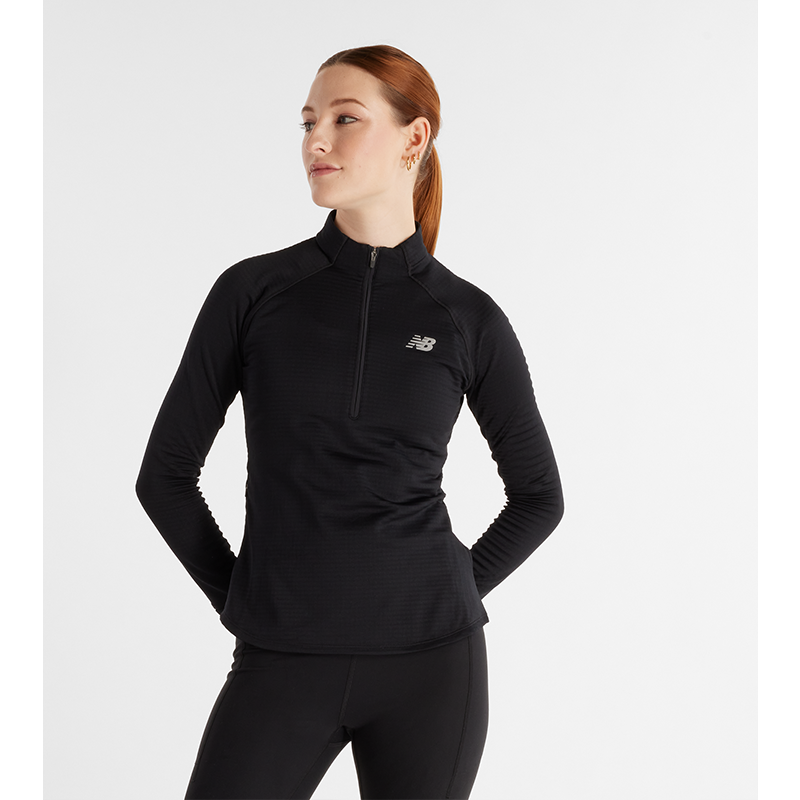 Levně Dámská mikina New Balance WT43200BK – černé