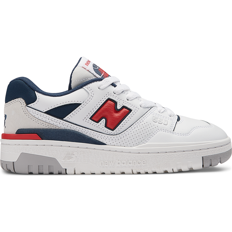 Levně Dětské boty New Balance PSB550ED – bílé