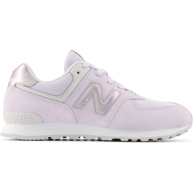 Levně Dětské boty New Balance G5745LP – fialové