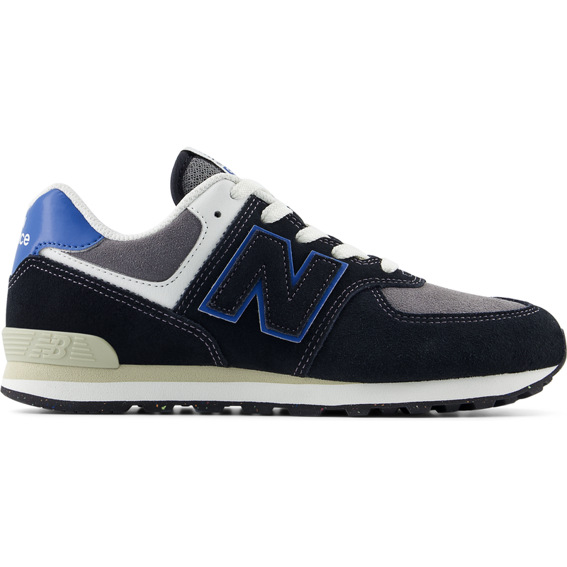 Levně Dětské boty New Balance GC574QRB – černé