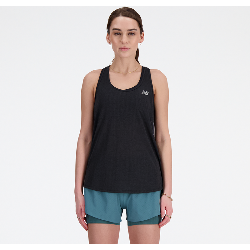Levně Dámské tričko New Balance WT41250BKH – černé