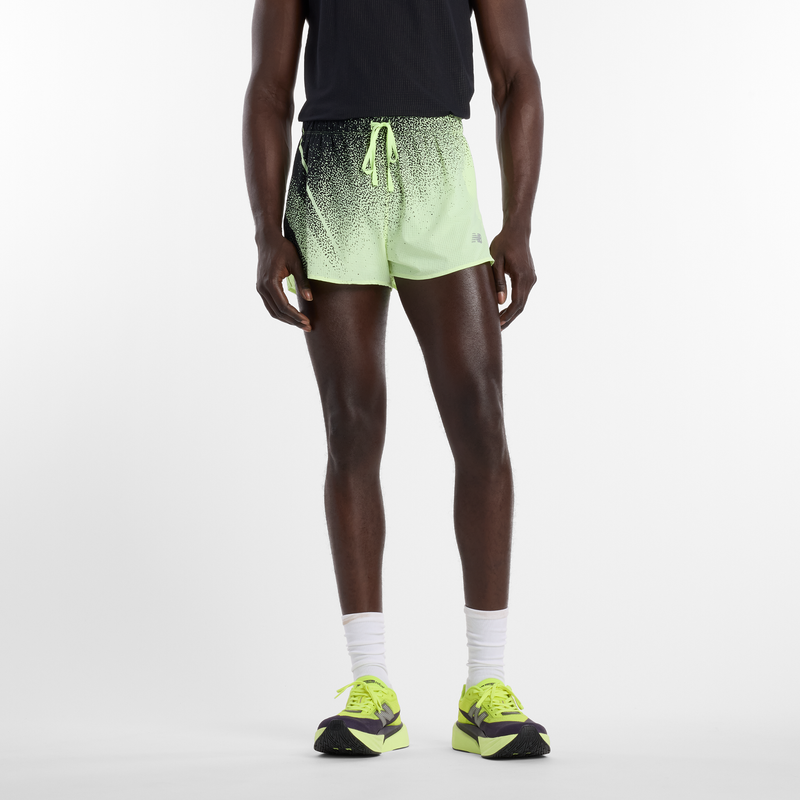 Levně Pánské šortky New Balance MB6140TLAFG – zelené
