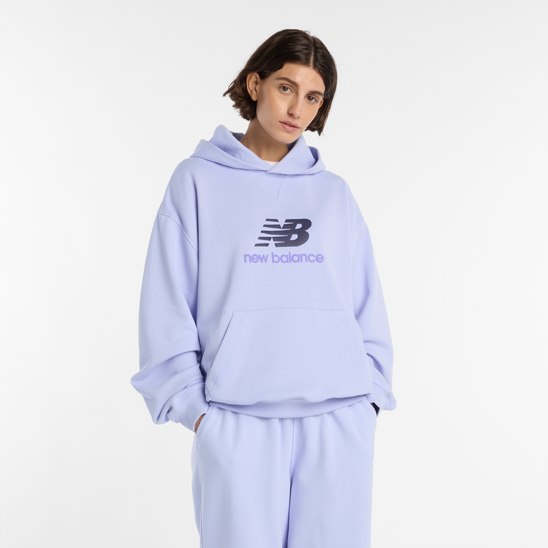 Levně Dámská mikina New Balance WT51501DYK – fialové