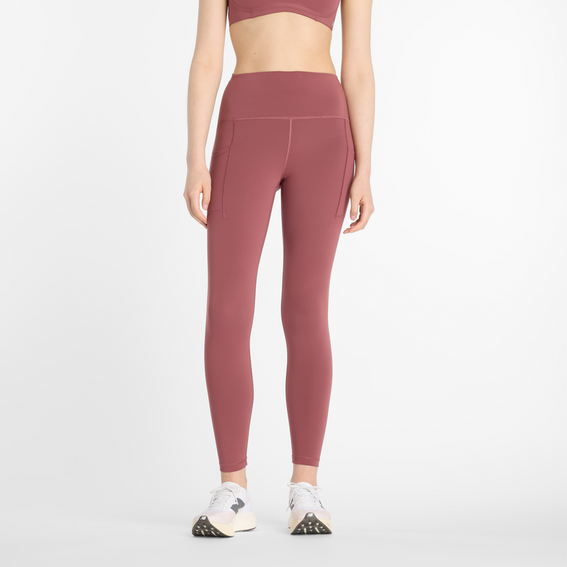 Levně Dámské legíny New Balance WP51268WAD – růžové