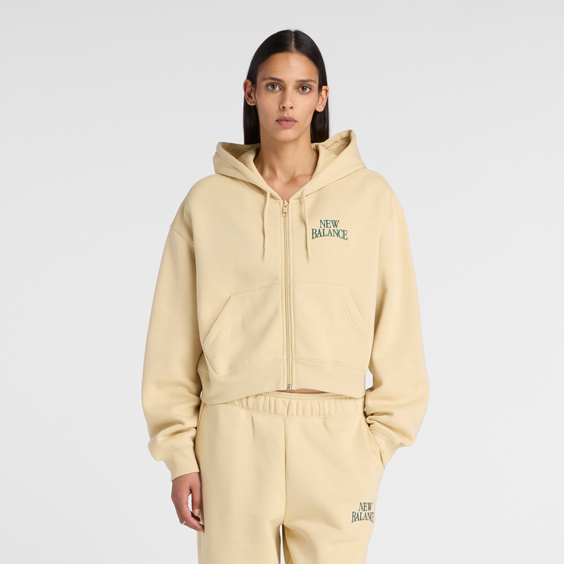 Levně Dámská mikina New Balance WJ61W2EEABC – žluté