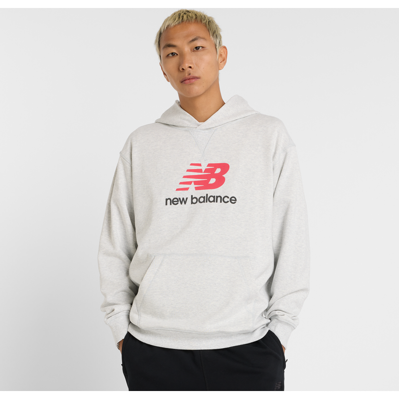 Levně Pánská mikina New Balance MT51512AHH – šedé