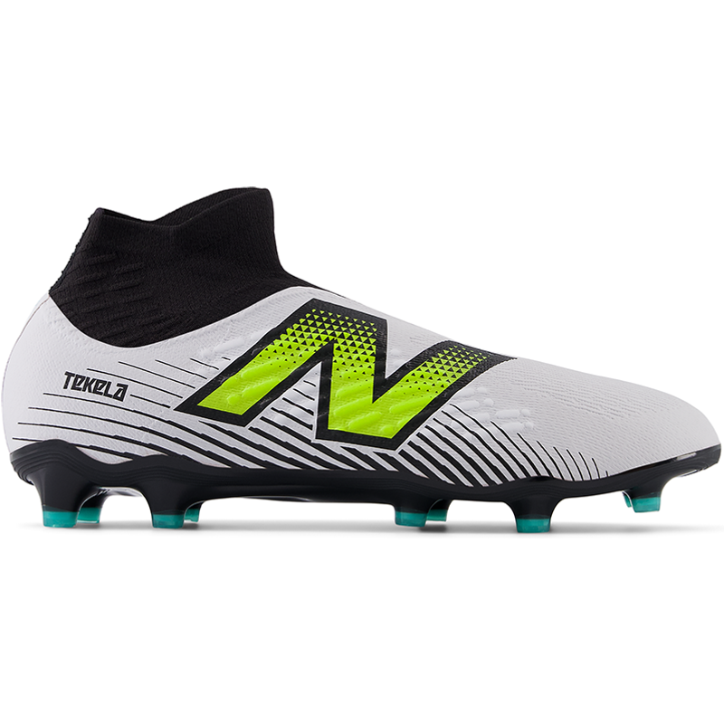 Levně Kopačky New Balance TEKELA MAGIA FG V4+ ST2FH45 – bílé