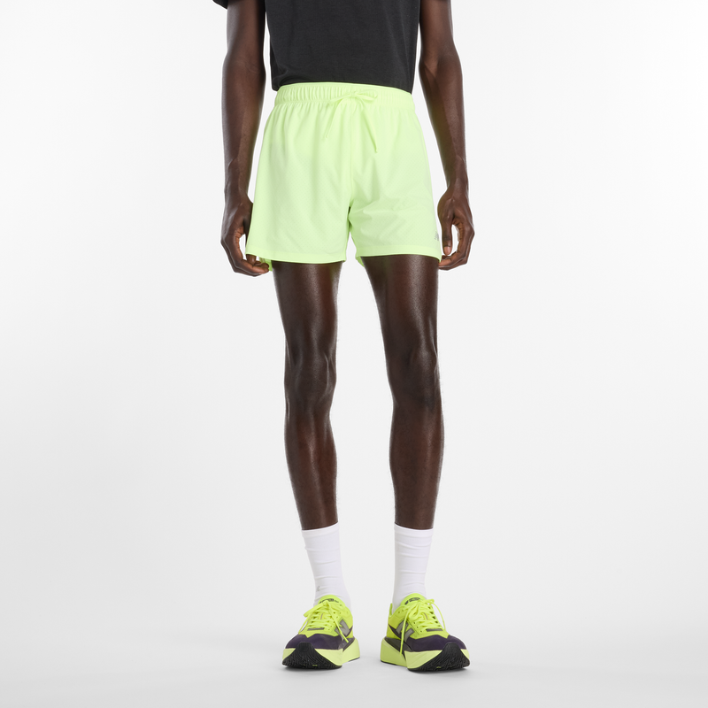Levně Pánské šortky New Balance MS41286AFG – zelené