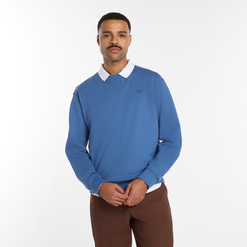 Levně Pánská mikina New Balance Numeric MT51959AA4 – modré