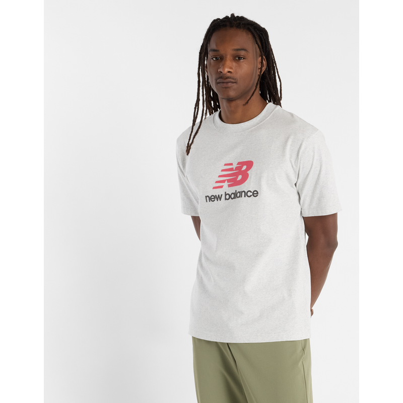 Levně Pánské tričko New Balance MT51500AHH – šedé