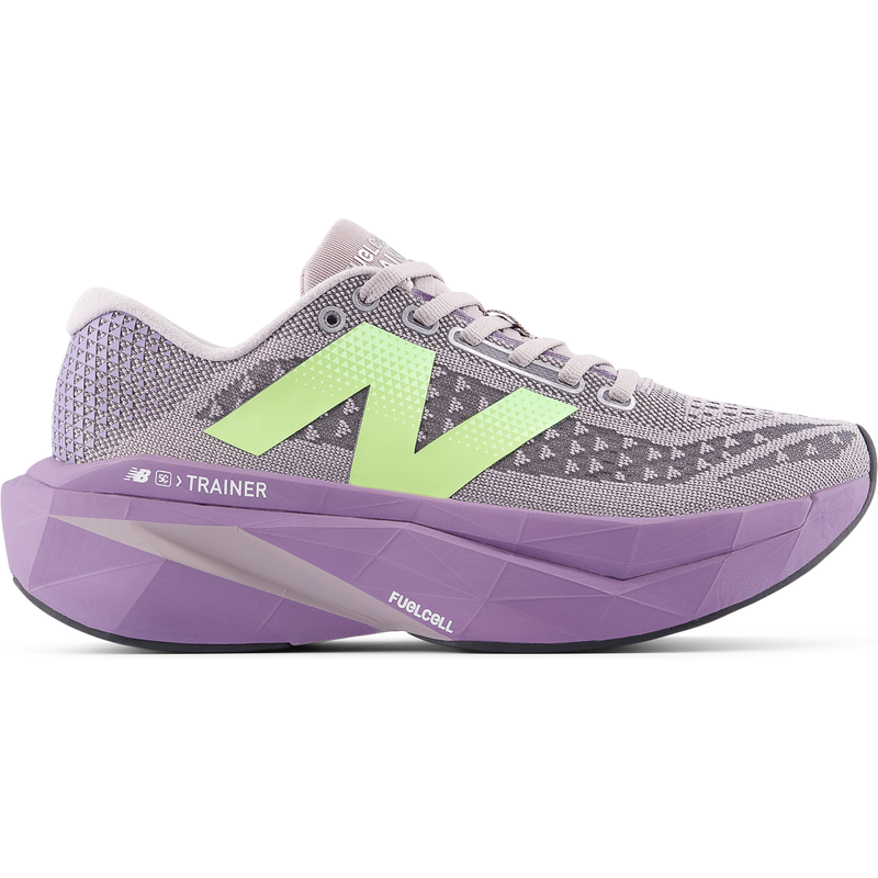 Levně Dámské běžecké boty New Balance FuelCell SuperComp Trainer v3 WRCX7RC – fialové