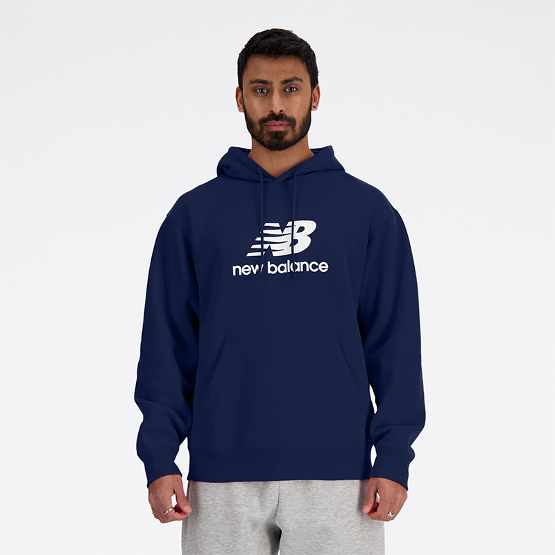 Levně Pánská mikina New Balance MT41501NNY – tmavomodrá